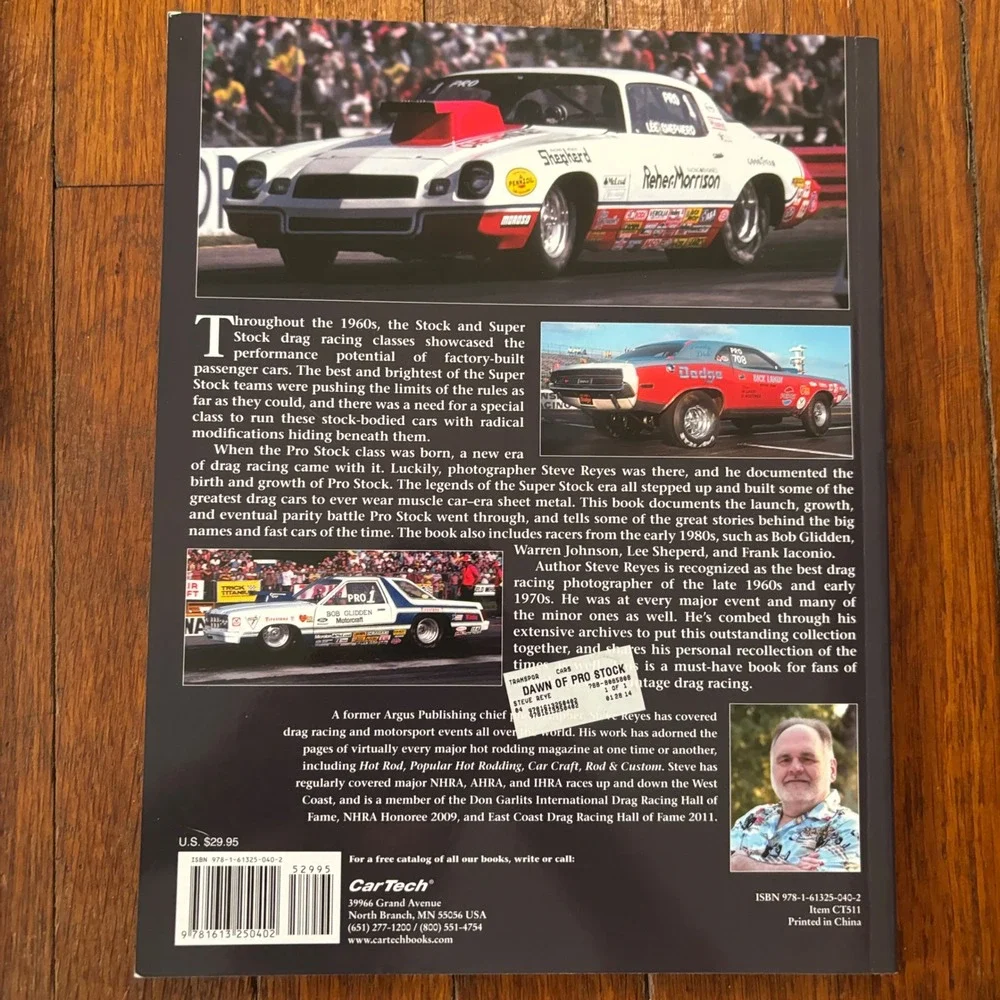 CarTech Steve Reyes Books EUC Slingshot Spectacular Funny Car Fever + 1 (Read)